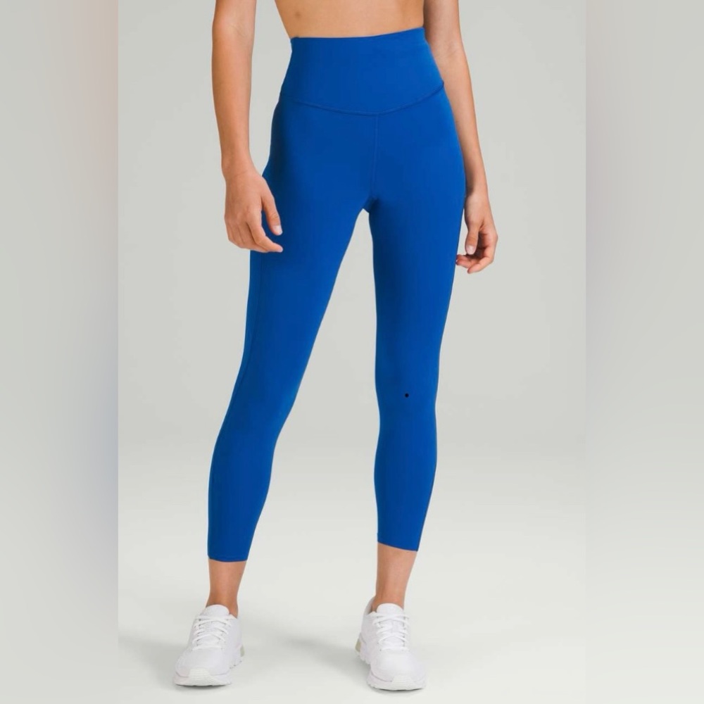 Lululemon Base Pace 25” running tights in symphony blue. Like new! Size 20.